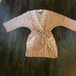 Beautiful WINTER KATE wrap silk dress